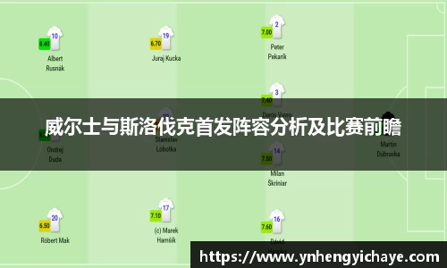 威尔士与斯洛伐克首发阵容分析及比赛前瞻